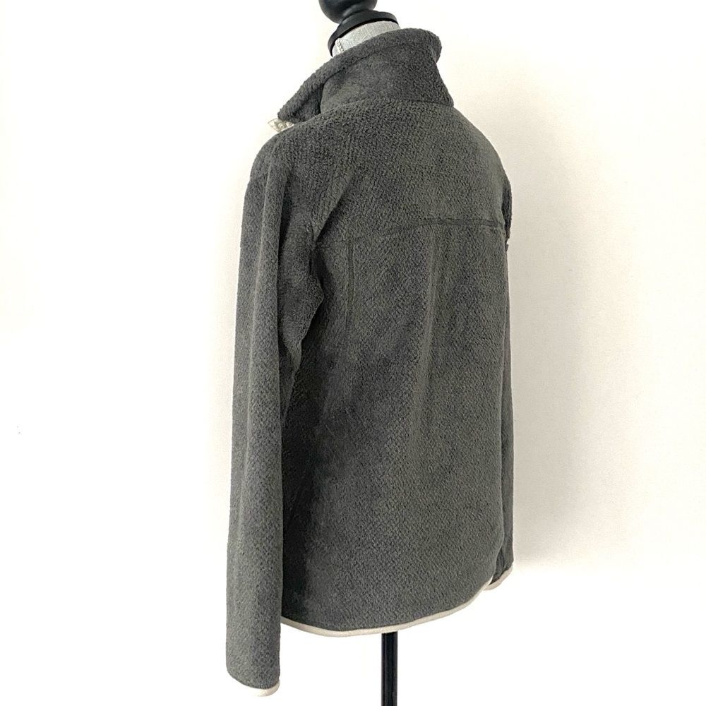 Patagonia Women's Re-Tool Snap-T Pullover Gray Fleece 1/4 Snap Buttons Sz L - Picture 12 of 15